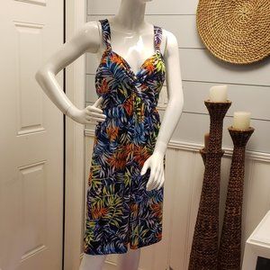 Allison brittney Strap Twist Front Sun Dress